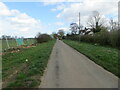 Ings Lane on the outskirts of Hibaldstow