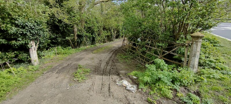 Gate to the old Wansford train station © dzidek23 :: Geograph Britain ...