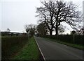 Looking east on Willington Road