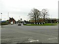 Roundabout at the bottom of Domestic Street