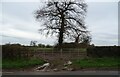 Field entrance off Crib Lane