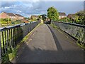 Bridge over the railway line