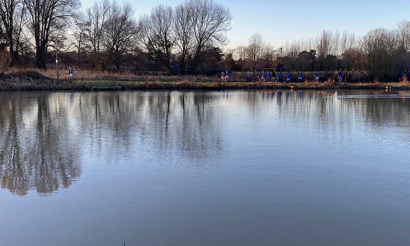 Boys in blue, Myton © Robin Stott :: Geograph Britain and Ireland