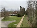 Footpath by the railway