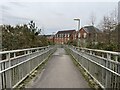 Footbridge into Elvetham Heath