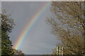 Rainbow over Sudbury Road, Castle Hedingham