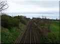 Railway towards Knutsford