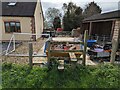 Public footpath through back garden