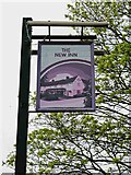 SO8793 : The New Inn (2) - sign, 1 Station Road, Wombourne, Staffs by P L Chadwick