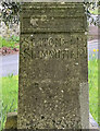 Old Milestone by the A3052, Rousdon