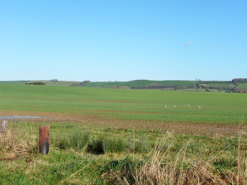 Farmland east of Pound Lane, Brabourne © Robin Webster :: Geograph ...