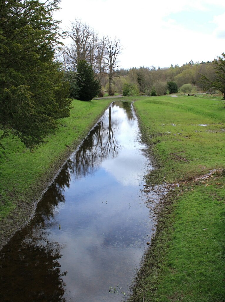 Flooded ditch © Richard Sutcliffe :: Geograph Britain and Ireland