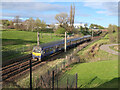 Train near Garrowhill Station