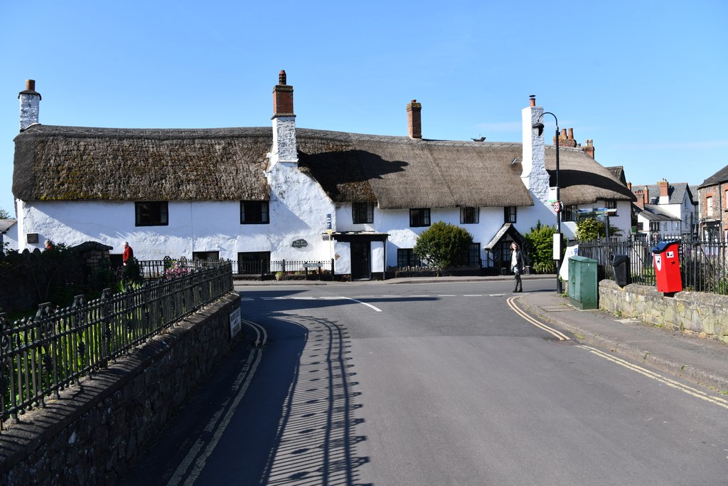 Porlock: The Old Rose and Crown and... © Michael Garlick :: Geograph ...