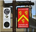 Sign for the Tafarn Yr Iorwerth, Bryngwran