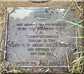 Commemorative Plaque, Trent & Mersey Canal