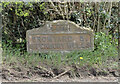 Old Milestone by the B4214, opposite Grithill Farm