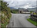 A substantial bus shelter in Dinorwig