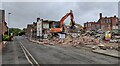 Demolition work on Disraeli Street, Aylestone