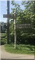 Direction Sign – Signpost on Gonvena Hill, Wadebridge