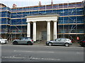 The Royal Hotel, Ashby de la Zouch under scaffolding