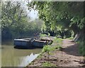 SP5699 : Repairing the canal towpath by Mat Fascione