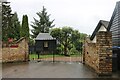 House entrance on Cucumber Lane, Essendon