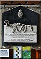 Gresford, All Saints Church: Lieut. Thomas Boydell memorial