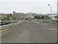 Jetty now used for car parking, Dunoon