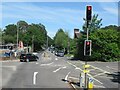 Holton Heath crossroads on the A351