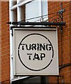 Sign for the Turing Tap public house