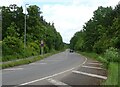 Slip road onto the A555