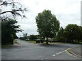 Looking from College Green, across Colege Road towards Penn Grove Road