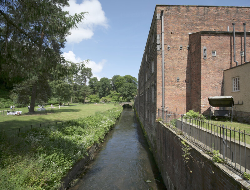 The River Bollin, Quarry Bank, Styal (set of 2 images) :: Geograph ...