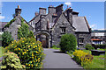 Llanrwst Church - lych gate and sexton