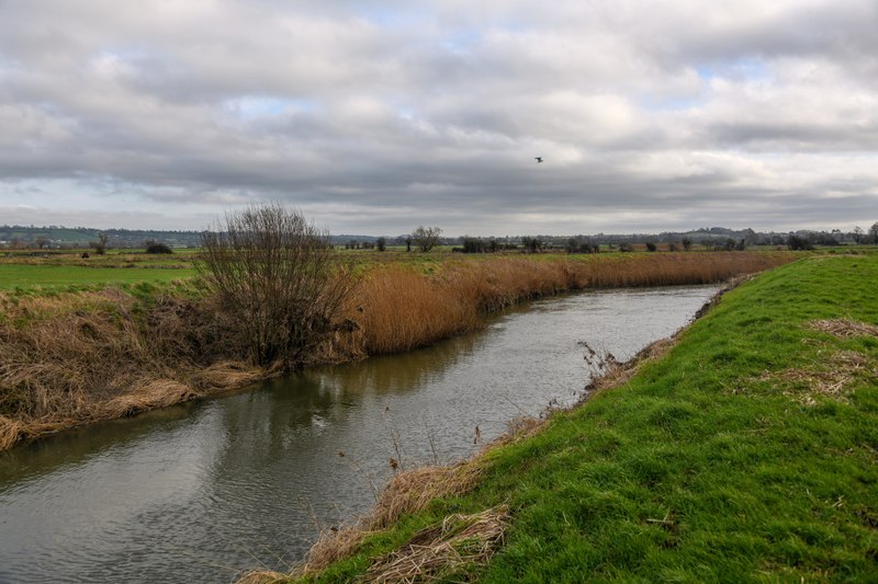 Butleigh : River Brue © Lewis Clarke :: Geograph Britain and Ireland