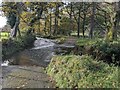 A deep ford on the Afon Faw