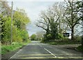 Entrance  to  The  Wyvill  Arms  on  the  right  in  Constable  Burton