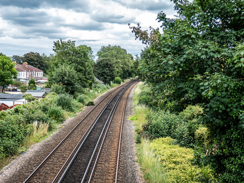 Eastwards from the Ashley Walk railway... © John Lucas :: Geograph ...