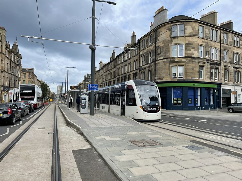 Balfour Street tram stop, Edinburgh © Nigel Thompson :: Geograph ...