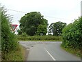 Minor road junction, Ightfield