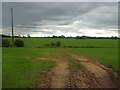 Footpath to Hack House Farm