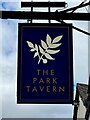 The sign of The Park Tavern