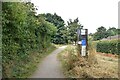 National Cycleroute 67 entering Spofforth