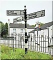 Direction Sign - Signpost on Row Brow, Dearham