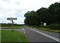 Junction on the B4386, Stoney Stretton