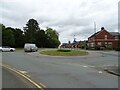 Roundabout on Mytton Oak Road (B4386)