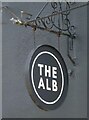 Sign for the Alb, Shrewsbury (2024)