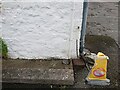 Ordnance Survey Benchmark - Aberaeron, The Feathers Royal Hotel