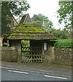 The lych gate of Grafham church